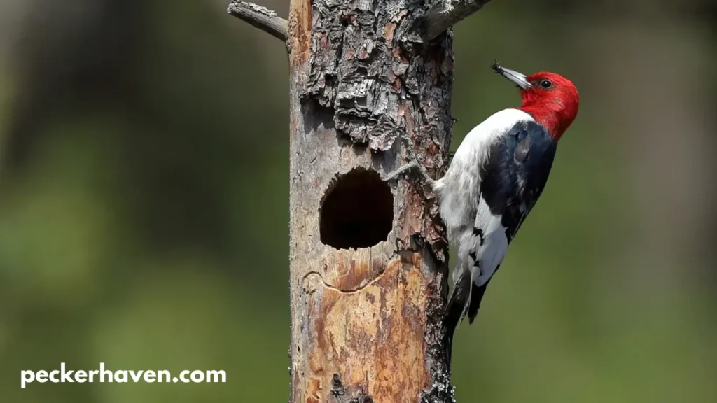 how long does woodpecker mating season last